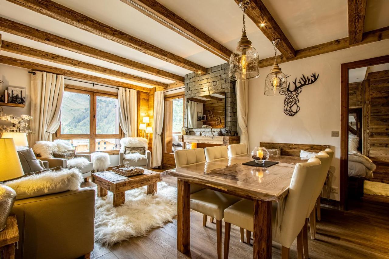 Arc 1950, Ambiance Chalet Luxe 5/7Pers Dans Residence 5* Skis Aux Pieds Avec Spa Les Arcs  Buitenkant foto