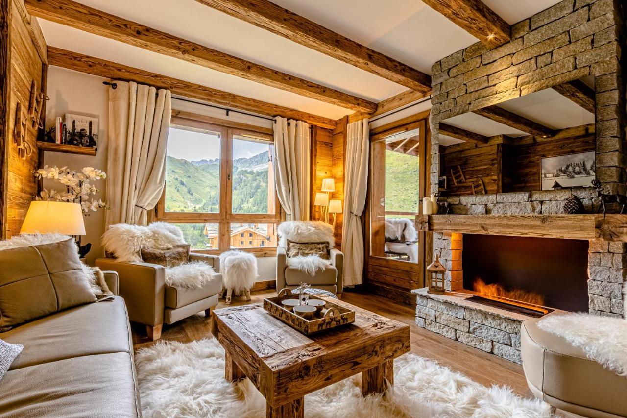 Arc 1950, Ambiance Chalet Luxe 5/7Pers Dans Residence 5* Skis Aux Pieds Avec Spa Les Arcs  Buitenkant foto
