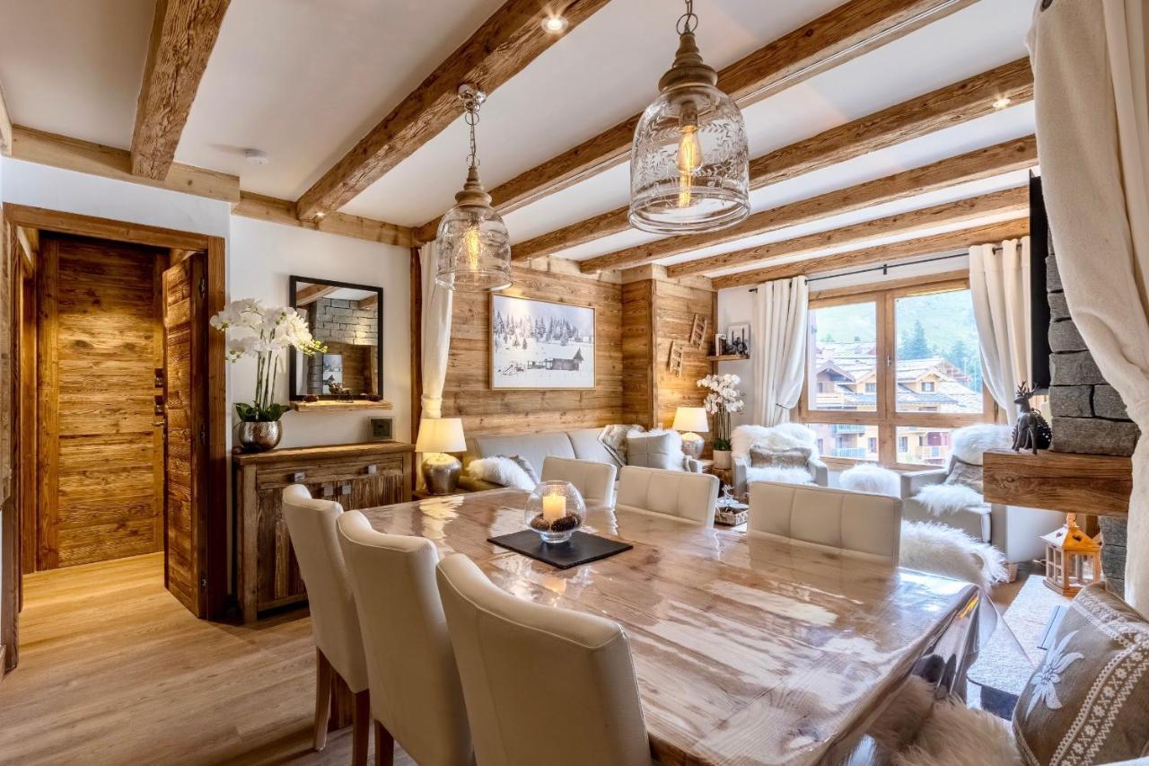 Arc 1950, Ambiance Chalet Luxe 5/7Pers Dans Residence 5* Skis Aux Pieds Avec Spa Les Arcs  Buitenkant foto