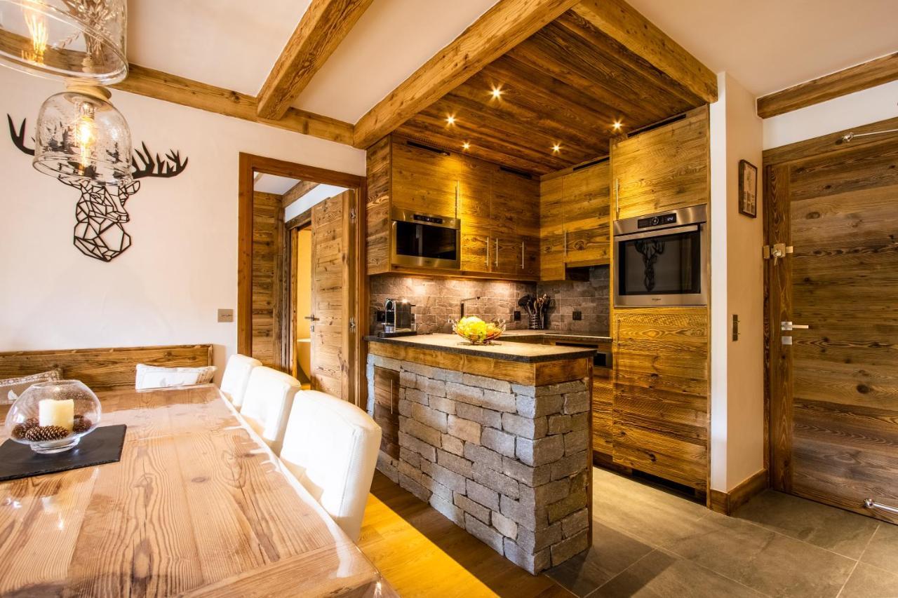 Arc 1950, Ambiance Chalet Luxe 5/7Pers Dans Residence 5* Skis Aux Pieds Avec Spa Les Arcs  Buitenkant foto