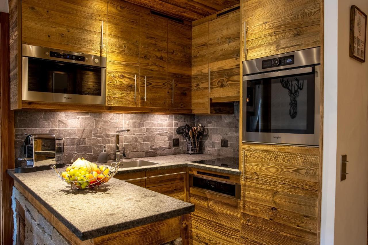 Arc 1950, Ambiance Chalet Luxe 5/7Pers Dans Residence 5* Skis Aux Pieds Avec Spa Les Arcs  Buitenkant foto