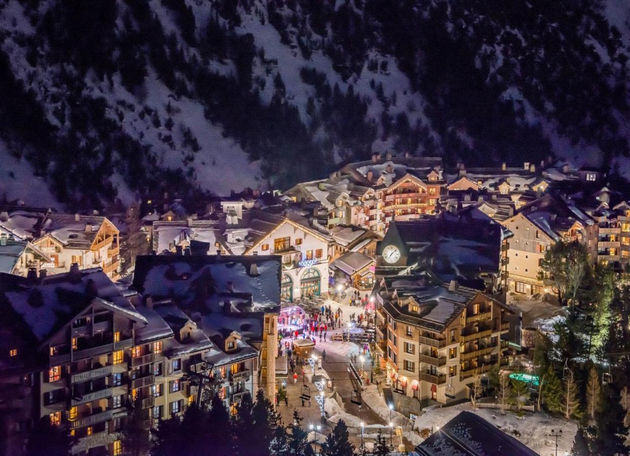 Arc 1950, Ambiance Chalet Luxe 5/7Pers Dans Residence 5* Skis Aux Pieds Avec Spa Les Arcs  Buitenkant foto