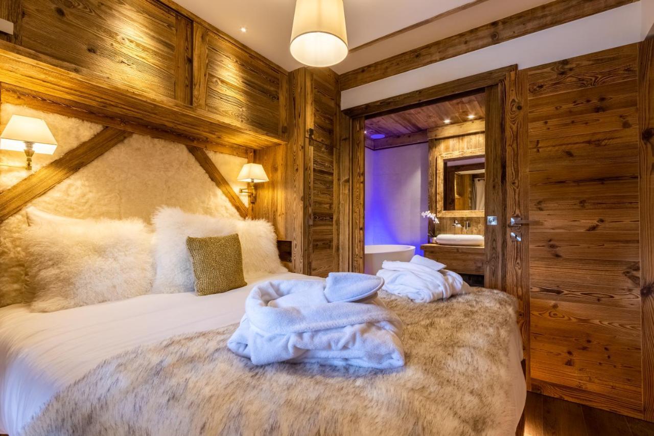 Arc 1950, Ambiance Chalet Luxe 5/7Pers Dans Residence 5* Skis Aux Pieds Avec Spa Les Arcs  Buitenkant foto